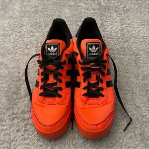 Adidas Orion Orange Black Retro Sneakers Size Men’s 7 / Women’s 8.5